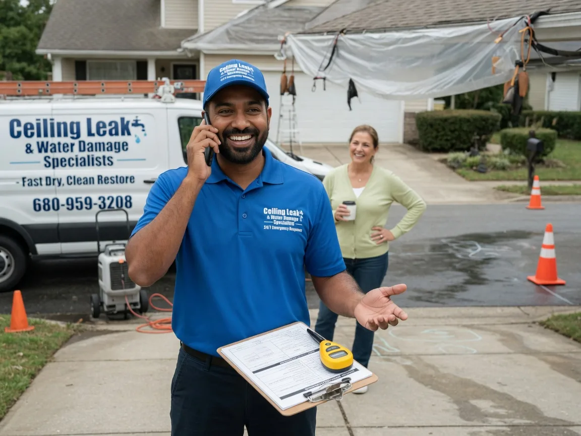 Ceiling Leak Cleanup Shoshone, CA FAQs